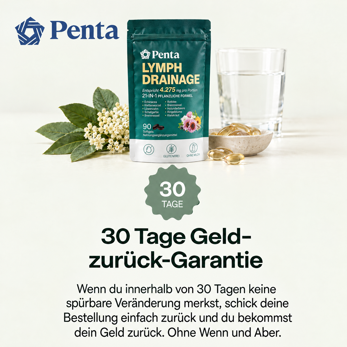 PENTA Lymph-Drainage Softgels