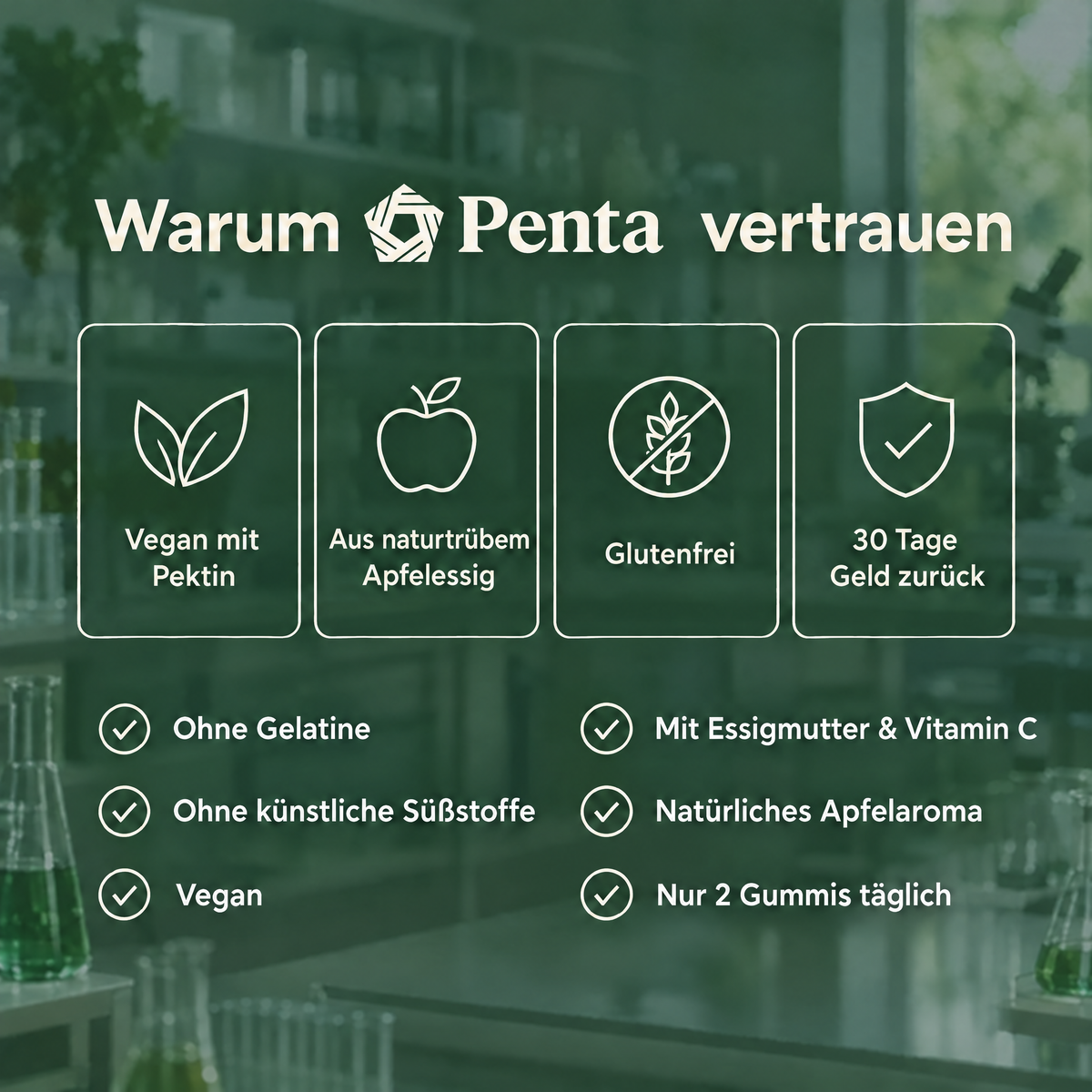 PENTA Apfelessig Gummies