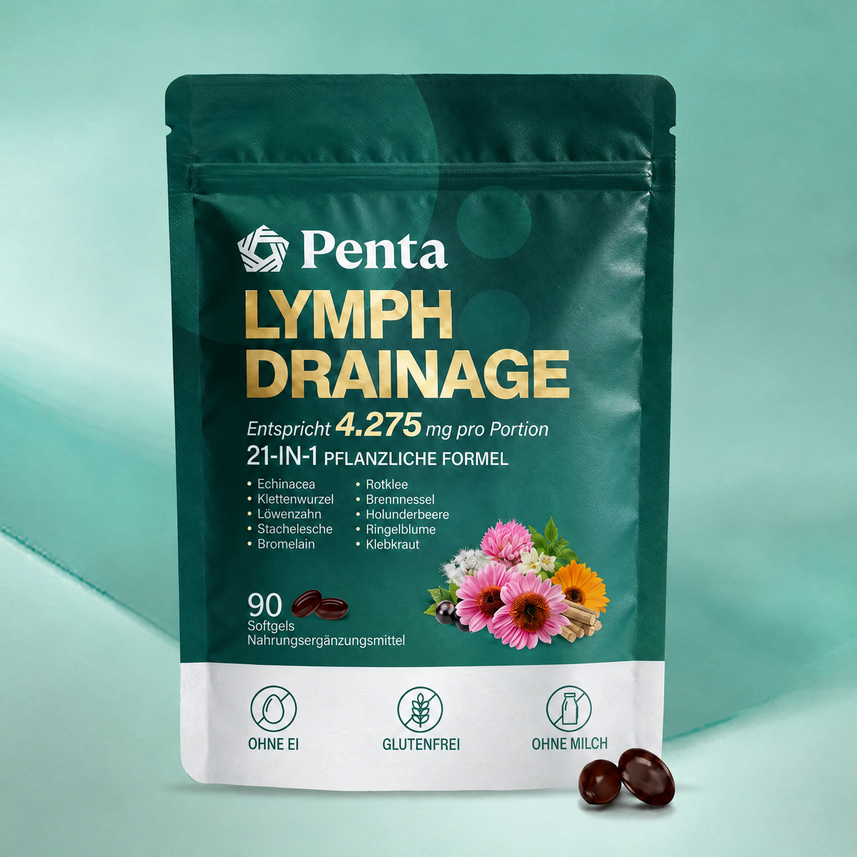 PENTA Lymph-Drainage Softgels