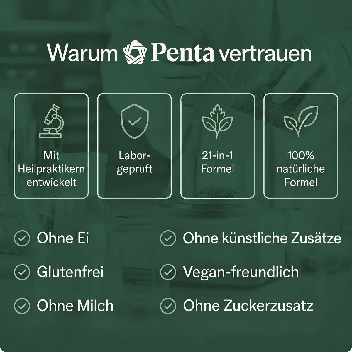 Warum PENTA vertrauen
