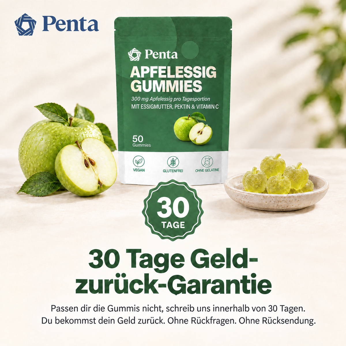 PENTA Apfelessig Gummies